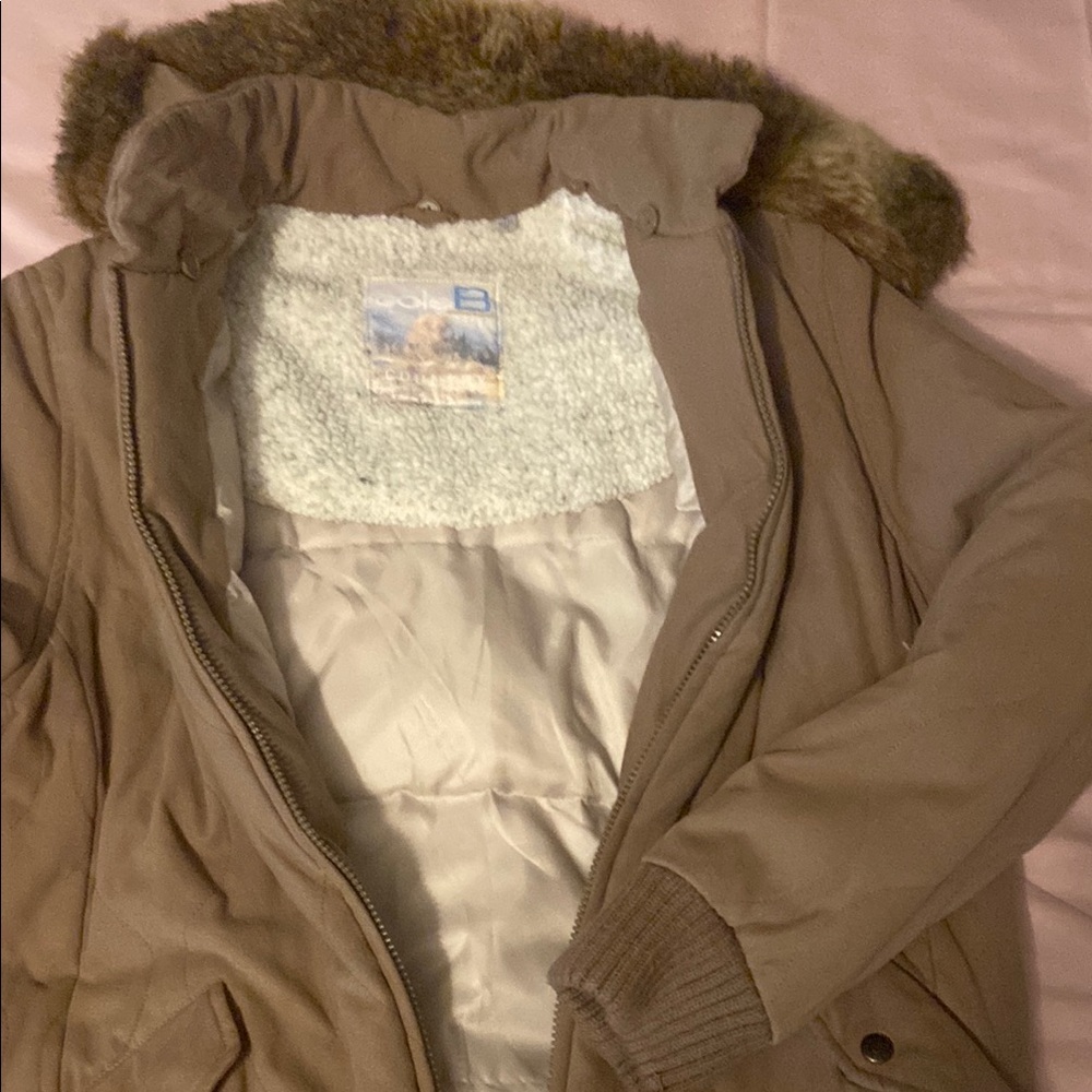 Posh Brown Fur-Lined Jacket